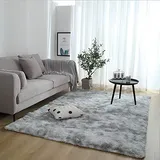 Calore Teppiche Flausching Wohnzimmer Teppiche Shaggy Teppiche Schlafzimmer Teppich Waschbarer Weiche Teppiche Bequeme ​für Wohnkultur