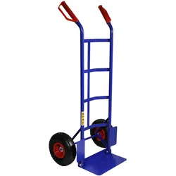 Sackkarre klappbar Transportkarre Stapelkarre Karre Transport 200 kg Blau