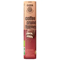 GEPA coffee crunnch fairness Riegel bio