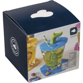 LEONARDO Kindertrinkset 3-tlg. Krokodil