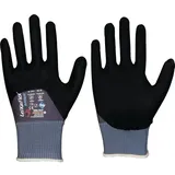 Leipold Handschuhe LeikaFlex® Brilliant Gr.10 grau/schwarz PSA II 12 PA LEIPOLD