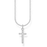 Thomas Sabo Kette mit Anhänger KE2043-051-14 Silber / Transparent