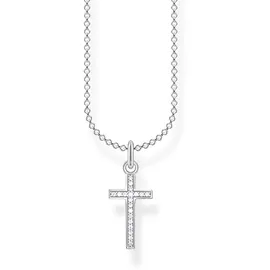 Thomas Sabo Kette mit Anhänger KE2043-051-14 Silber / Transparent