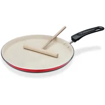 GSW Crepespfanne 26 cm rot mit Teigverteiler