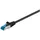 goobay CAT 6A Patchkabel, S/FTP (PiMF), Schwarz