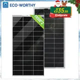 195W*2 12V Bifaziale Solarpanel Glas 400W Solarmodul Mono für solaranlage
