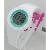 ICE-Watch - ICE digit White turquoise - Weiße Mädchenuhr mit Plastikarmband - 021270 (Small)