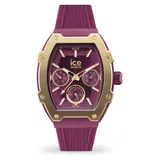 ICE-Watch Ice Boliday Gold Burgundy Silikon 35 mm 022868
