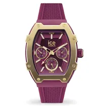 ICE-Watch Ice Boliday Gold Burgundy Silikon 35 mm 022868