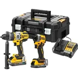 DeWalt zestaw combo 18v dck2052h2t (dcd999+dcf850) 2x5.0Ah powerstack tstak