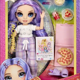 MGA Entertainment Rainbow High Junior High PJ Party Fashion Doll Violet (Purple)