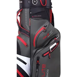 Big MAX Dri LITE Silencio 2 - Wasserabweisende Golftasche dunkelblau rot