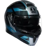 AGV Streetmodular Ledro E2206 Mplk Modularhelm - Matt Black / Powder Blue - XS