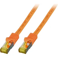 EFB-Elektronik EFB Elektronik MK7001.30O Netzwerkkabel Orange 30 m Cat6a S/FTP LSZH, Cat.7 Rohkabel 30m MK700130O