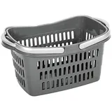 Rival Einkaufskorb grau 48 x 28,5 x 23,5 cm