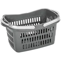 Rival Einkaufskorb grau 48 x 28,5 x 23,5 cm