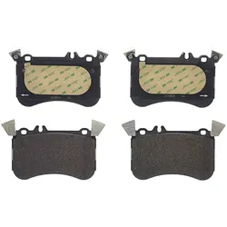 BREMBO Bremsbelagsatz, Scheibenbremse BREMSBELÄGE, RICHTUNGSGEBUNDEN vorne rechts links mit Ausgleichsgewichten für MERCEDES-BENZ 0004207800 A00742031