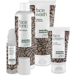 Australian Bodycare 4 Produkte gegen Pickel am Kinn Set 259 ml Unisex