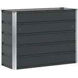 vidaXL Planter 100 x 40 x 75 cm Anthrazit