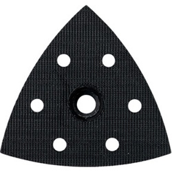 Metabo Gelochte Dreieckschleifer-Schleifplatte mit Kletthaftung für DSE 300/ DSE 300 Intec