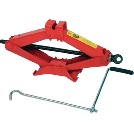Brüder Mannesmann Werkzeuge Scherenwagenheber Metall 260 mm rot