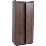 MCW MCW-P44 Garderobenschrank 184x80x40cm Walnuss