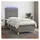 vidaXL Boxspringbett 100 x 200 cm Dunkelgrau