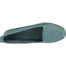 Andrea Conti Damen Slipper 0027449 Ballerina Mokassins, Größe:40 EU, Farbe:Blau