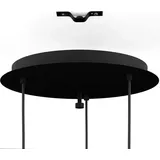 EGLO Hängeleuchte Aguilares schwarz-grau Ø 53 cm