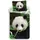 COFI 1453 Panda-Bär-Motiv Weiß 140 x 200 cm + 70 x 90 cm