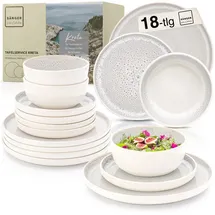 sänger Kreta Tafelservice 18-tlg. creme-blau