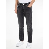 Tommy Hilfiger 5-Pocket-Jeans »STRAIGHT DENTON STR SALTON BLK«, Gr. 31 Länge 34, Salton black) , 38265303-31 Länge 34