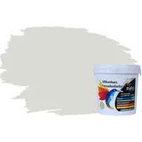 RyFo Colors Silikonharz Fassadenfarbe Lotuseffekt Trend Weißtöne Grauweiß 1l - bunte Fassadenfarbe, weitere Weiß Farbtöne und Größen erhältlich, Deckkraft Klasse 1