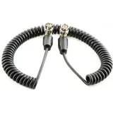 Shape SH20BN - 20" SDI Spiralkabel BNC 90° Anschluss (Antennenkabel), Antennenkabel