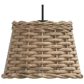 vidaXL Lampenschirm Braun Ø20x15 cm Korbweide