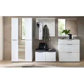 Möbel Kraft Vitreo Neo 90 x 99 x 41 cm Soft Close weiß