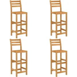 vidaXL Gartenbar Set 5-tlg. Braun