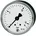 Standardmanometer Stahlblechgeh 1/4 hinten 0-100 0 63