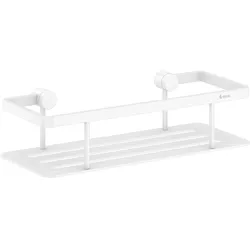 Smedbo Sideline Design Seifenkorb DX3001, Accessoires, weiß