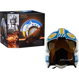Star Wars The Black Series Carson Teva elektronischer Helm mit weiterentwickelten LED- und Soundeffekten, ab 14 Jahre, Film, 1 Stück