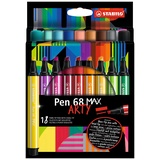 Stabilo Pen 68 MAX Arty sortiert, 18er-Set (768/18-21)