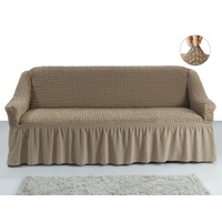 Sofahusse Sofahusse 3-Sitzer Sofabezüge elastischer Sofa Überwurf SF, My Palace, weich, elastisch und waschbar - Ein neues Wohngefühl. braun