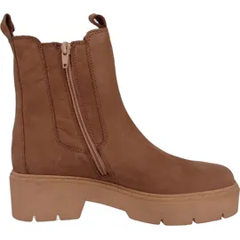 Gabor Damen Chelsea Boots, Frauen Stiefeletten,Wechselfußbett,Best Fitting,uebergangsschuhe,uebergangsstiefel,flach,nut (caramel),38 EU - 38 EU