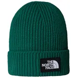 The North Face Kinder Mütze Kids TNF Box Logo Cuffed Beanie 7WGC-NL1 - Evergreen