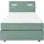 INOSIGN Boxbett Luan, Schubkästen, LED-Beleuchtung und Topper, in Breite 120 cm und 180 cm