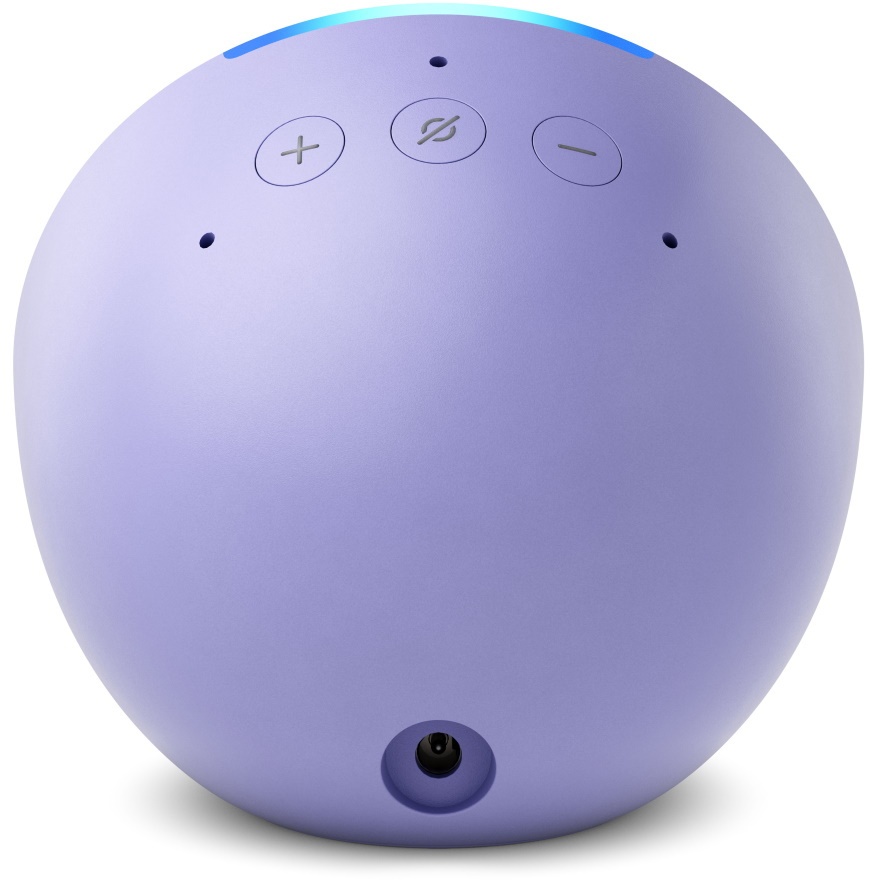 Amazon Echo Pop Lavendel - Kompakter und smarter Bluetooth-Lautsprecher mit vollwertigem Klang und Alexa
