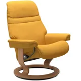 Stressless Stressless® Relaxsessel »Sunrise«, mit Classic Base, Größe M, Gestell Eiche gelb