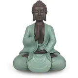 ZEN ARÔME SBM5 Bodhi Zen Statue, Grün/Braun, 20cm Höhe