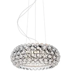 Foscarini - Caboche Plus Media LED Pendelleuchte Transparent