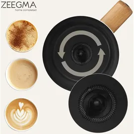 Zeegma Milchaufschäumer schwarz